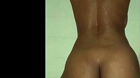 couple's christmas quickie has blonde ebony milf riding muscular santa's huge cock outdoors