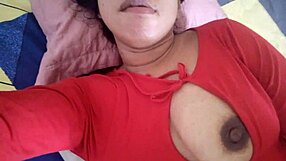 my lover wakes up horny as fuck with soaked panties and rock hard tits begging for play