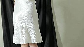 perfect asian body slut masturbates solo no boyfriend cosplay lingerie