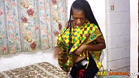 Ever wonder how this curvy ebony takes a smashing in the garage?