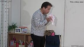 japanese babe makes him sniff her asshole forever