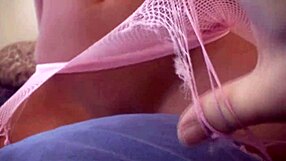 jenny welch, your pantyhose lap dance for bf ends with rips and wild fun