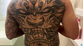 Shower Surprise Turns to Bent Over Creampie in Sheer Lingerie