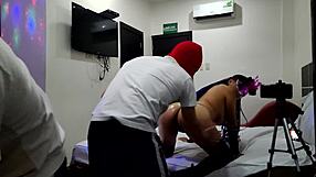 stepmom excuses son's naughtiness oils up for wild raw fuck