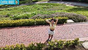 bianca delivers full girlfriend service with public creampie to petite teen