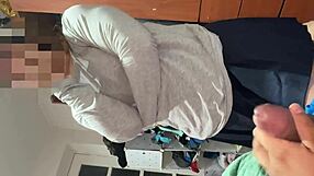 Stepsis sneaks into room before school i lift her skirt and smack that big ass good