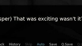 amy the girl next door drops to knees for brunette blowjob and cumshot finish