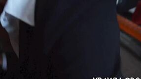 Hey this bimbo slut gets fucked so nasty