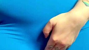 After Workout Cum Dripping From Juicy Fat Pussy Lips