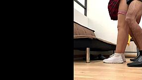 Nataly Argentina skips class for professor fuck? Nympho teen craves his cock deep inside