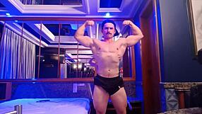 horny student sucks personal trainer's monster cock mid functional workout with natural tits and yoga body!