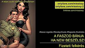 your cock pays if you don't speak - hungarian femdom asmr audio!