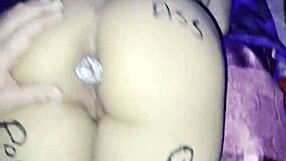 gf spreads big ass for hubby in homemade college fuck