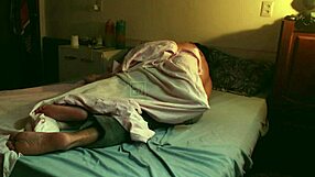 real couple shares hot kinky kisses with her submissive princess tits on rainy day