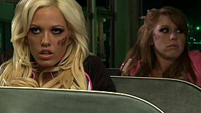 Blake and Kristina Rose crave Batfuck's monster cock!