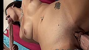 Huge Monster Cocks Drown Teen Nikki Vee in Gangbang Facial!