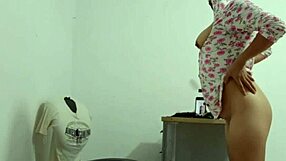 I recorded myself groping my mature vagina at work today!