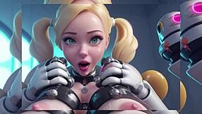 Bold bride unleashes quantum erotic potential in wedding laboratory experiment with married passion