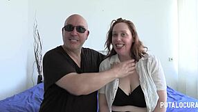 Ruth Ruc's Huge Tits Endure Couple's Hard Fuck and Rimming