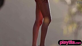 petite latvian cougar strips big tits blonde milf gets fully naked!