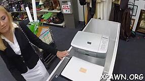 Hey this bimbo slut gets fucked so nasty