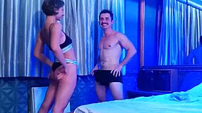 horny student sucks personal trainer's monster cock mid functional workout with natural tits and yoga body!