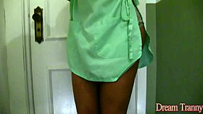 hey sheylla's getting her tranny ass double stuffed by two cocks