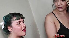 Girlfriend's wild party lust explodes with boyfriend and friends
