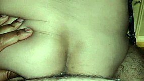 Reverse cowgirl blasts cum in tight asian pussy!