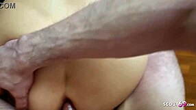 mature german housewife anal fucked bent over filmed on iphone pov