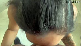 Gorgeous Petite Latina Facefucked Until Puking on Cock