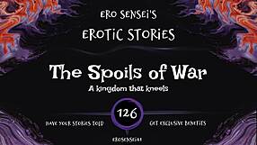 I savor the spoils of war erotic audio just for women