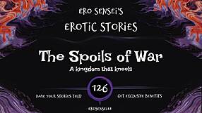 I savor the spoils of war erotic audio just for women