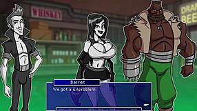 My heart races playing 7th heaven with these massive bouncing tits