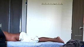 dude flashes dick during massage for sneaky hidden cam handjob finish