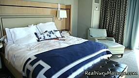 Angelic Masseuse Delivers Bold High Definition Nuru Session