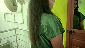 desi couple kisses softly and shares tender amateur moments