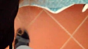 Blonde Milf in Glasses Heels Pantyhose Gags on Huge Cock Deepthroat Before Swallowing Cum POV