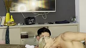 i called my friend for a wild threesome with this young virgin