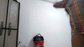 Watch This 18-Year-Old Latina Dance Seductively for Boyfriend on Video Call!