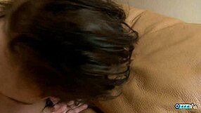 caressing my huge natural tits has me begging for monster cock anal now