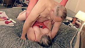 Granny red riding hood needs huntsman's cock stuck deep in her granny pussy now