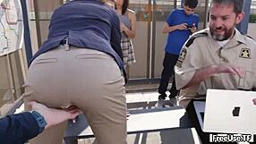 Summer stevens flashes tits rides jayden marcos cowgirl at bus stop