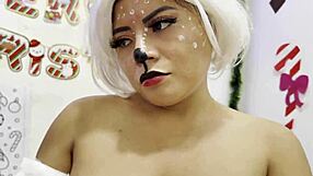 Sugar Daddy Inspects Webcam Pussy Then Fucks Model Hard