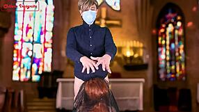 Sinful Nun Seeks Absolution But Ends Blessed with Hot Cum Trailers!