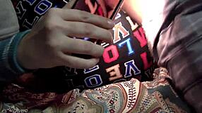 Stepsister's tight wet pussy milks college friend's cum down her ass!!