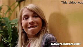 horny 18yo lesbian stepdaughter sneaks licks on stepmom's huge tits and pussy getting caught