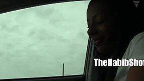 Freaky petite redbone fucked hard at traphouse