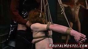 Prison dom bounds sexy teen for extreme hardcore fetish compilation hd