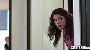 hot boss joins horny assistant to fuck victoria voxxx's big latina ass in taboo lesbian 3some fingering and licking